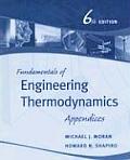 Fundamentals of Engineering Thermodynamics, Appendices (6TH 08 - Old Edition)