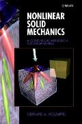Nonlinear Solid Mechanics A Continuum Ap
