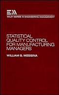 Statistical Quality Control For Manufact
