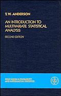 Introduction To Multivariate Statistical An 2nd Edition