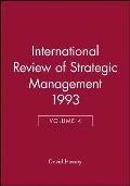 International Review of Strategic Management 1993, Volume 4