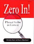 Zero In Phrasal Verbs In Context Cassett
