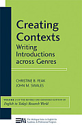 Creating Contexts: Writing Introductions Across Genres Volume 3