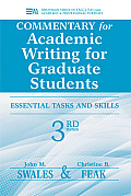 Commentary for Academic Writing for Graduate Students: Essential Tasks and Skills