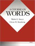 Course On Words