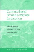 Content-Based Second Language Instruction