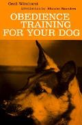 Obedience Training For Your Dog
