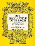 200 Decorative Title Pages