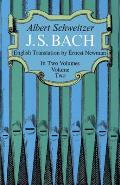 J. S. Bach, Volume Two: Volume 2