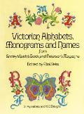 Victorian Alphabets Monograms & Names for Needleworkers from Godeys Ladys B