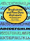Brushstroke & Free Style Alphabets 100