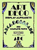 Art Deco Display Alphabets E Fonts