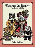 Victorian Cat Family Paper Dolls in Full Color