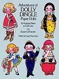 Adventures of Dolly Dingle Paper Dolls 16 Antique Plates in Full Color