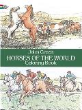 Horses Of The World Coloring Book