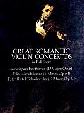 Great Romantic Violin Concertos in Full Score
