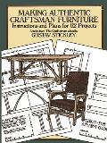 Making Authentic Craftsman Furniture Instructions & Plans for 62 Projects