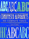 Condensed Alphabets 100 Complete Fonts