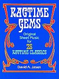 Ragtime Gems Original Sheet Music for 25 Ragtime Classics