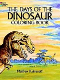 Days Of The Dinosaur Coloring Book