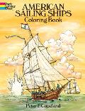 American Sailing Ships Coloring Book