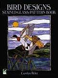Bird Designs Stained Glass Pattern Book