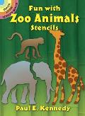 Fun With Zoo Animals Stencils
