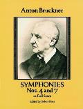 Symphonies Nos 4 & 7 In Full Score