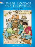 Jewish Holidays & Traditions Coloring Book