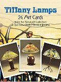 Tiffany Lamps Post Cards 24 Full Color