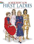 Americas First Ladies Coloring Book