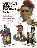 American Indian Portrait Cards 24 Lithographs from McKenney & Halls Indian Tribes