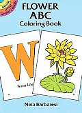Flower Abc Coloring Book Dover Little A