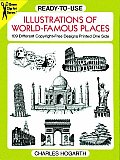 Ready To Use Illustrations of World Famous Places 109 Different Copyright Free Designs Printed One Side