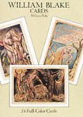 William Blake Postcards 24 Full Color