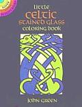 Little Celtic Stained Glass Coloring Book
