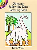 Dinosaur Follow The Dots Coloring Book