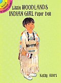 Little Woodlands Indian Girl Paper Doll