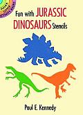 Fun with Jurassic Dinosaurs Stencils