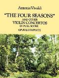 Four Seasons & Other Violin Concertos in Full Score Opus 8 Complete