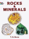 Rocks & Minerals Coloring Book