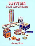 Egyptian Punch Out Gift Boxes Six Boxes