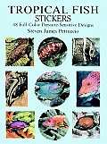 Tropical Fish Stickers 48 Full Color Pressure Sensitive Designs