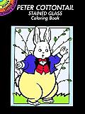 Peter Cottontail Stained Glass Coloring Book