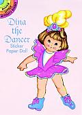 Dina The Dancer Sticker Paper Doll