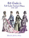 80 Godeys Full Color Fashion Plates 1838 1880