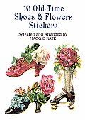 Old Time Shoes & Flowers Stickers