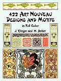 422 Art Nouveau Designs & Motifs in Full Color