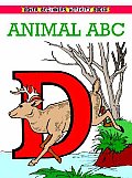 Animal Abc Beginning Coloring Book
