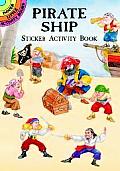 Pirate Ship Sticker Activity Book With Stickers
